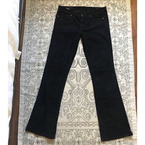 Citizens of Humanity black corduroy jeans